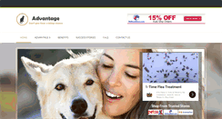 Desktop Screenshot of advantagefleacontrol.org