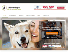 Tablet Screenshot of advantagefleacontrol.org